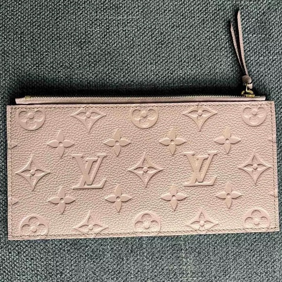 Louis Vuitton Felicie monogram empreinte zippy pouch Rose poudre - Picture 3 of 7